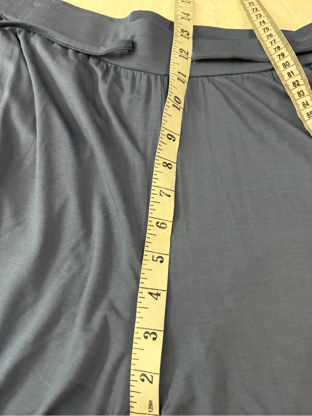 NWT EDEN & OM Bamboo Pajama Pants Blue Ice S - Picture 11 of 14